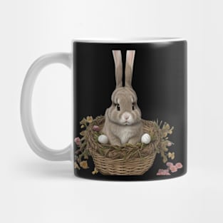 Easter Bunny in a basket Mug